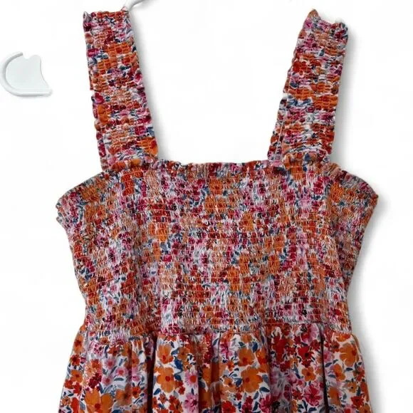 Old Navy multicolored floral maxi dress with pockets Size M - Picture 2 of 5